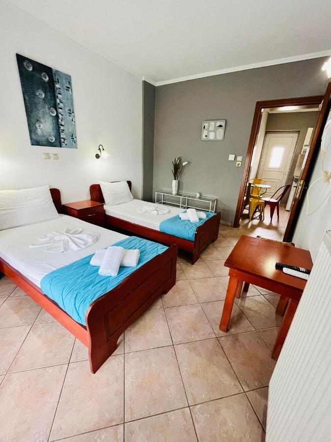 Prínos Poplar Lofts & Apartments Karavouzi מראה חיצוני תמונה